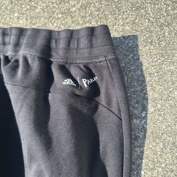 Adidas Miami Hurricanes Sweatpants Mens Medium (29x28) Black Activewear Pants - Picture 9 of 9